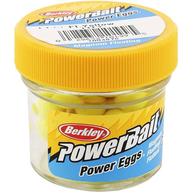 Berkley PowerBait Power Eggs flytande magnum, fluorescerande gul, 1-pack