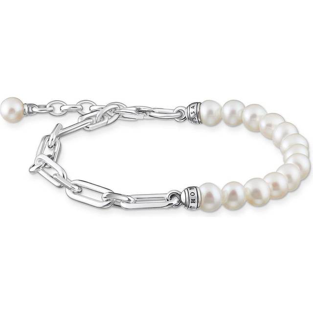 Thomas Sabo Fresh Water Pearl Bracelet, White, Women