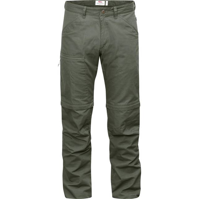 Fjällräven High Coast Trousers Zip-Off Trekkingbyxa Herr Storlek 60 Färg olivgrön