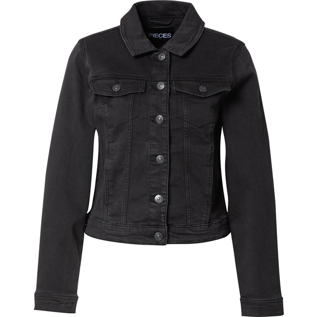 PIECES Dam jeansjacka PCOIA, Mellanblå denim, XS