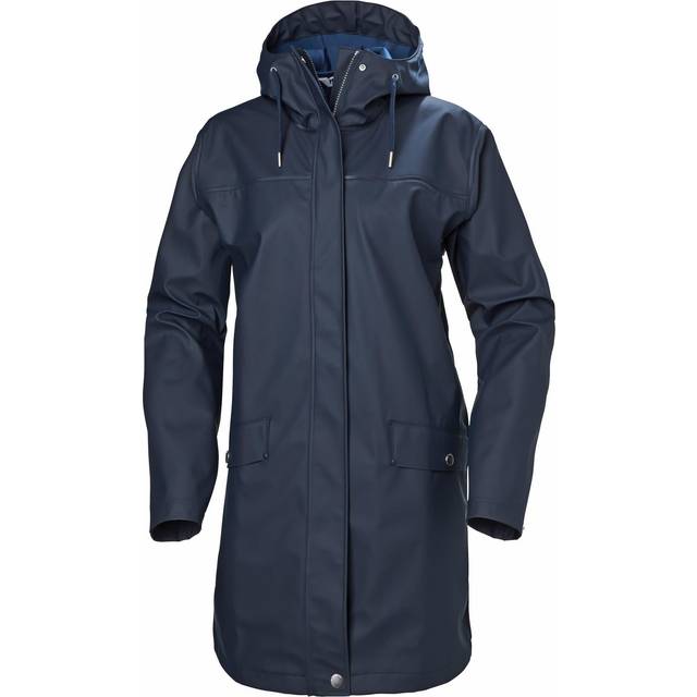 Helly Hansen - Women's Moss Rain Coat - Coat size M, blue