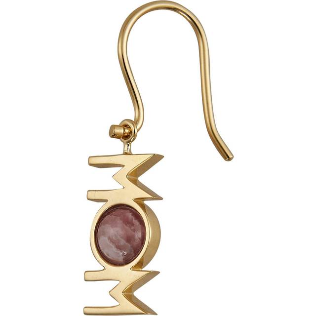 DESIGN LETTERS Great Mom Ear Hanger (1 Pcs) |Lila |One Size