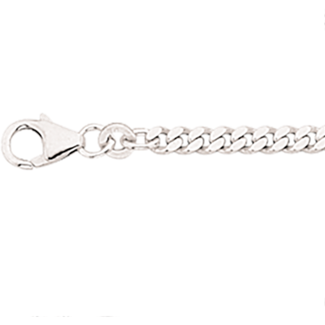 Panser Sterling Sølv Halskæde fra Scrouples 43102,60