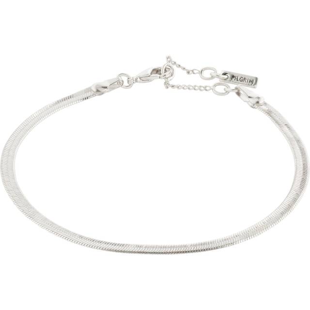 Pilgrim - Joanna Recycled Flat Snake Chain Bracelet Silver Plated