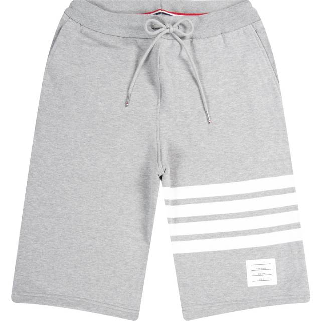 Thom Browne Classic Engineered 4 Bar Sweat Short (Light Grey - 4) - Size 4