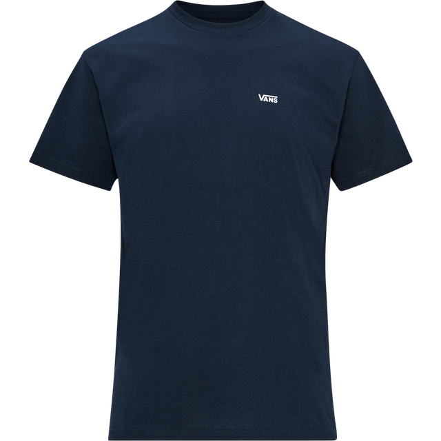 Vans – Marinblå t-shirt med logga på vänster sida av bröstet