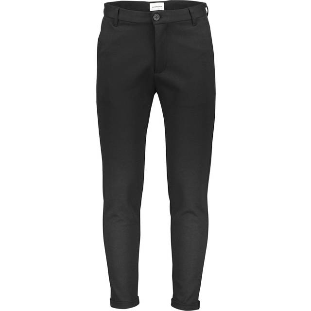 LINDBERGH Classic Stretch Chino W. Belt |Black |36 x 34