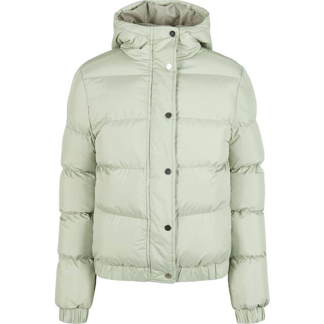 Women's jacket Urban Classics hooded puffer - Vert