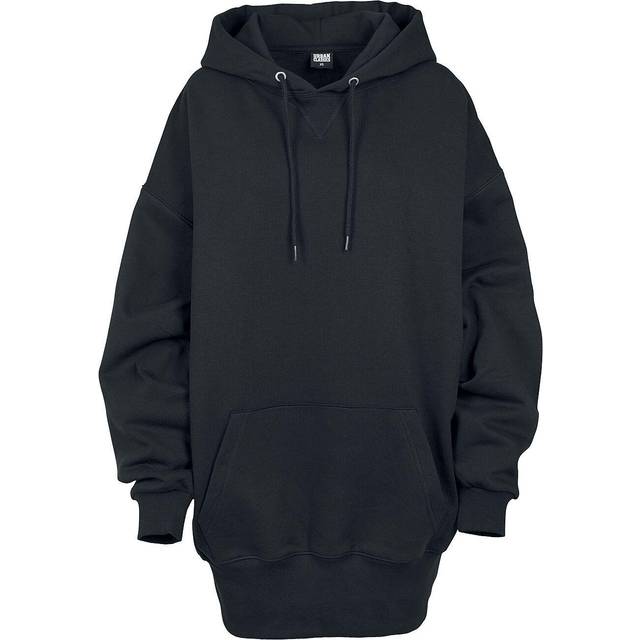 Women's hooded sweatshirt Urban Classic long Oversized - Noir