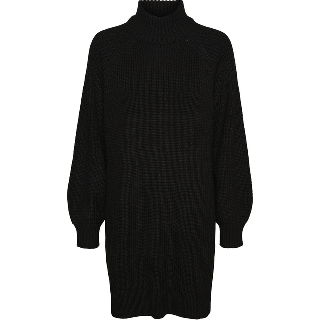 Noisy May Dam Nmtimmy L/S stickad klänning Noos pullover tröja, Partridge/, M