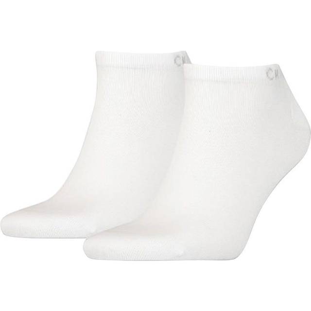 Calvin Klein 2-Pack Colin Ankle Socks - White