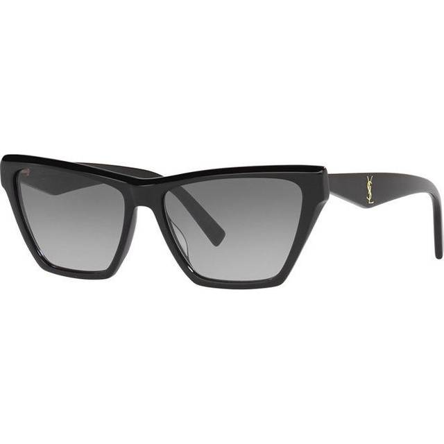 Saint Laurent Grey Gradient Cat Eye Ladies Sunglasses SL M103 001 58 (Dimension: 6.0000x5.0000x3.0000 inches)