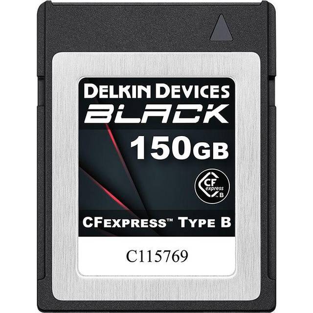 Delkin BLACK 150GB (1725MB/s) CFexpress Type B Memory Card - Black