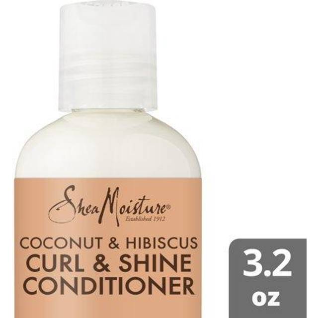SheaMoisture, Curl & Shine Conditioner, Thick, Curly Hair, Coconut & Hibiscus, 3.2 fl oz (95 ml)