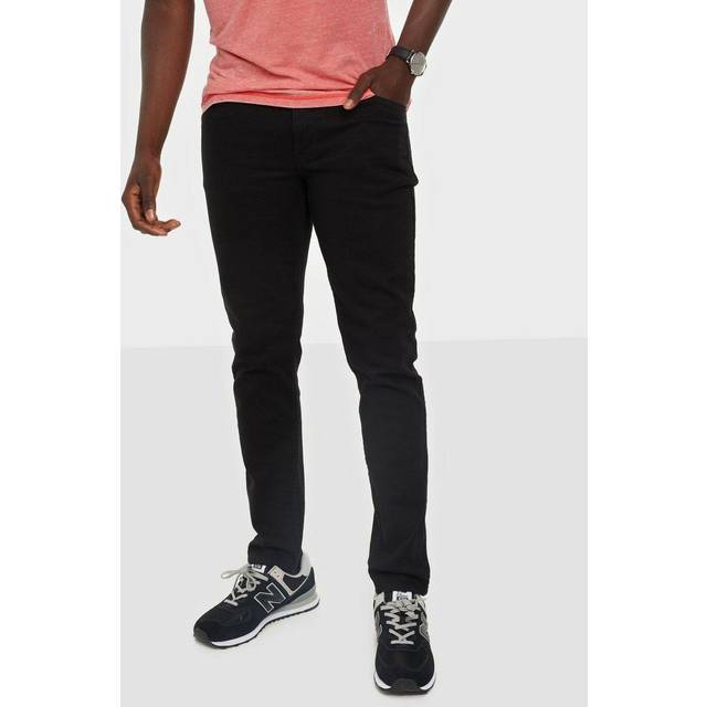 Dr Denim – Clark – Svarta smala jeans-Svart/a