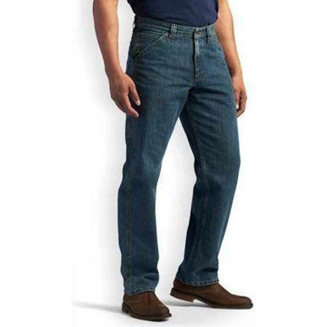Lee Mens Loose-Fit Straight Leg carpenter Jean  Original Stone  38W x