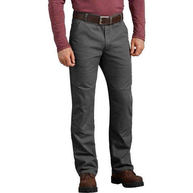 Dickies mens Tough Max Duck Double Knee Work Utility Pants  Stonewash Timber  42W x 32L US