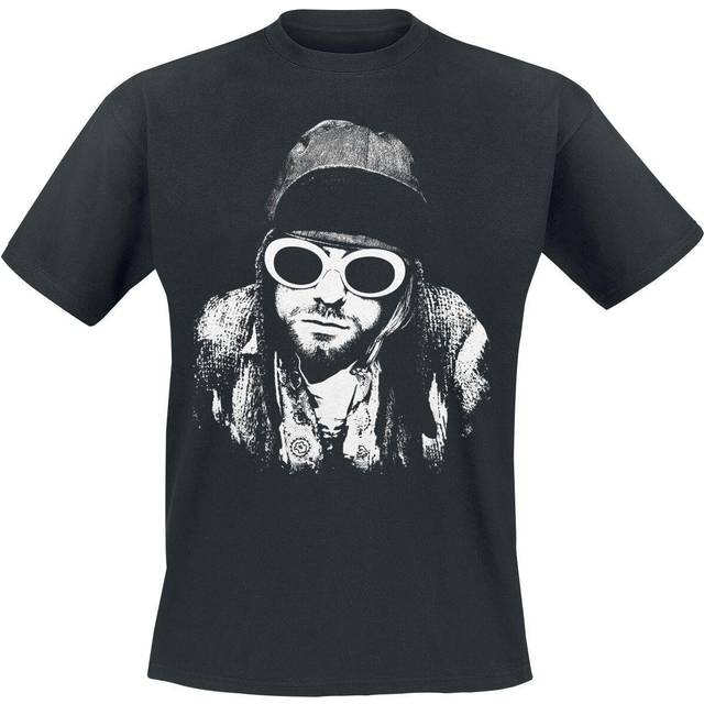 Kurt Cobain - One Colour - T-Shirt - black - M - 100% Cotton,Jersey