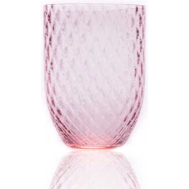 Anna Von Lipa Harlequin drinking glass 25 cl Beryl
