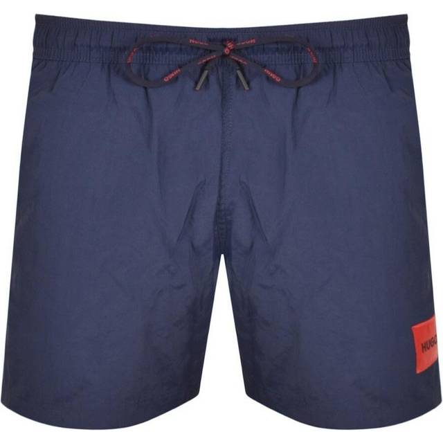 HUGO Dominica Recycled Swim Shorts - Black - Medium