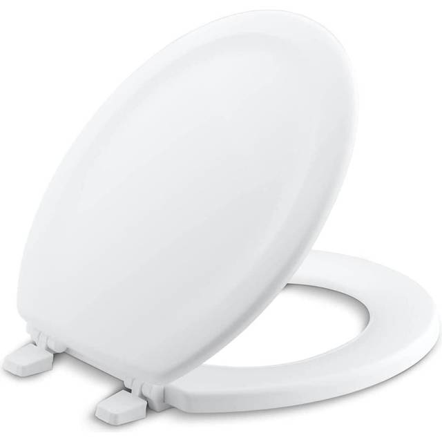 KOHLER 4648-0 Stonewood Toilet Seat Round Wood Toilet Seat  Round Toil