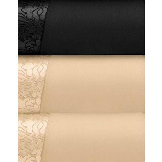 Bali Trosor för kvinnor (förpackning med 3), Svart/mjuk taupe/mjuk taupe, XXL