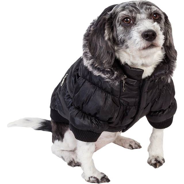 Pet Life Metallic Fashion Pet Parka Coat