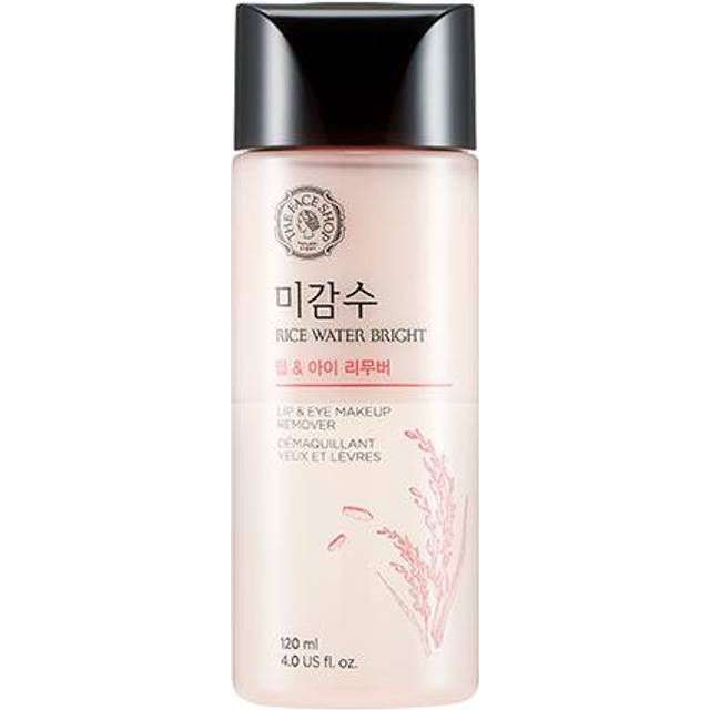 THE FACE SHOP - Rice Water Bright Lip & Eye Makeup Remover - 120ml