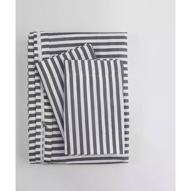 Linen Market Duvet Cover Queen (Gray) - Experience Hotel-Like Comfort with Unparalleled Softness  Exquisite Prints & Solid Colors for a Drea
