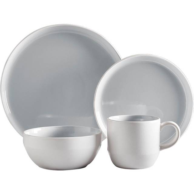 Tower Barbary & Oak Grey Oslo 16 Piece Dinnerware Set