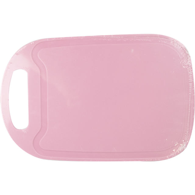 Plastic Cutting Chopping Board Mat Kitchen Board Food Prep Pink Grey Or White/Light Pink