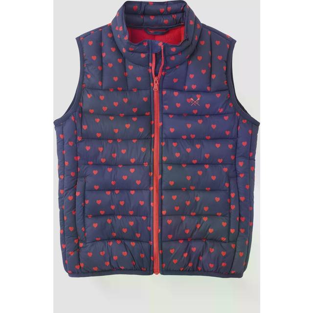 Crew Clothing Girls Lightweight Padded Body Warmer Gilet Age 7-8- Chest 30', (75cm)