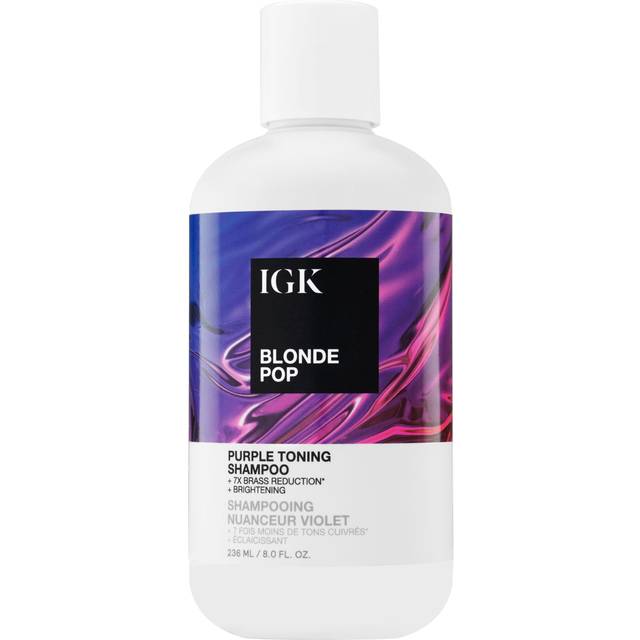 IGK Blonde Pop Purple Toning Shampoo 236ml