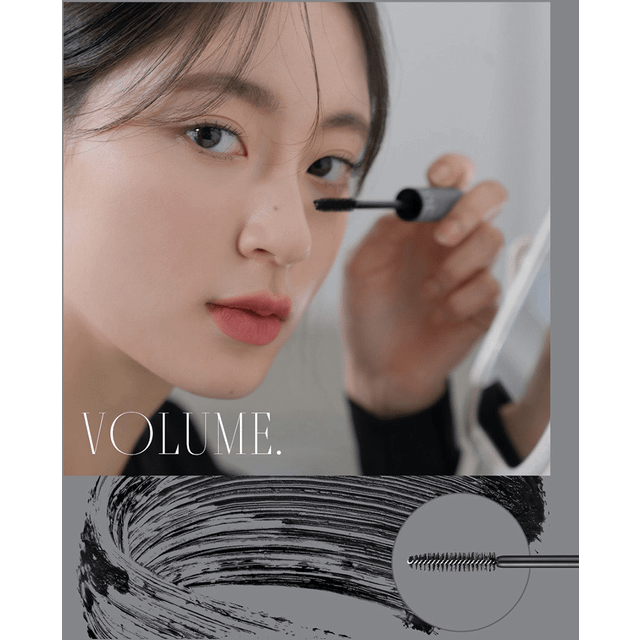 Rom&nd thickening han all fix mascara volume black (v01)