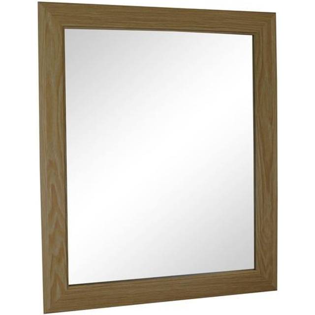 Light Oak Effect Mirror 59cm