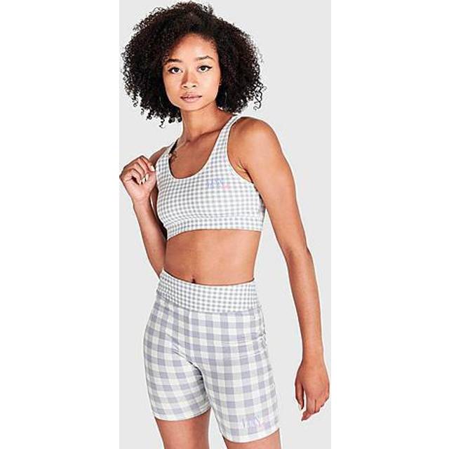 Vans, Top, Dame, Lilla, S, Bomuld, Gingham Bralet Lavender Top