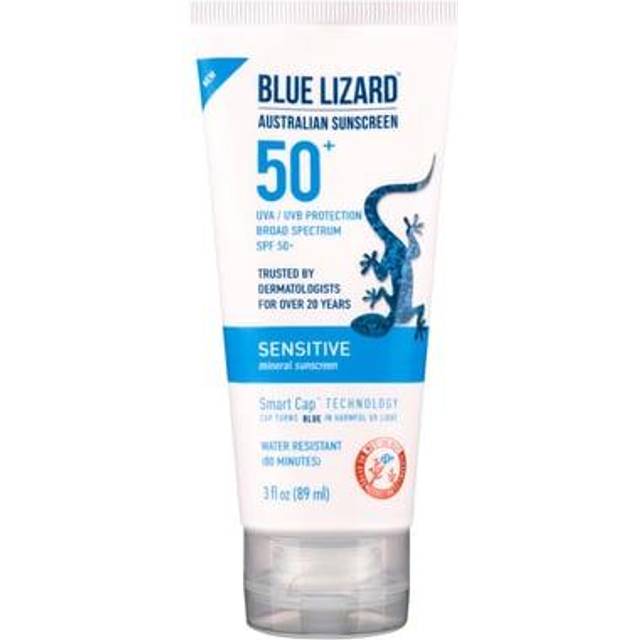 SENSITIVE Mineral Sunscreen with Zinc Oxide, SPF 50+, Water Resistant, UVA/UVB Protection with Smart Cap Technology - Fragrance Free, 3 oz. Tube