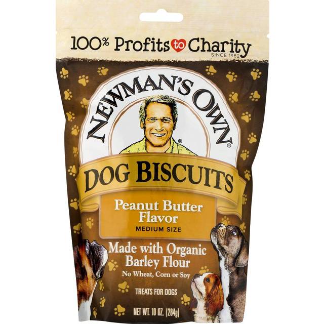 Newman's Own Dog Biscuits Peanut Butter 10 oz