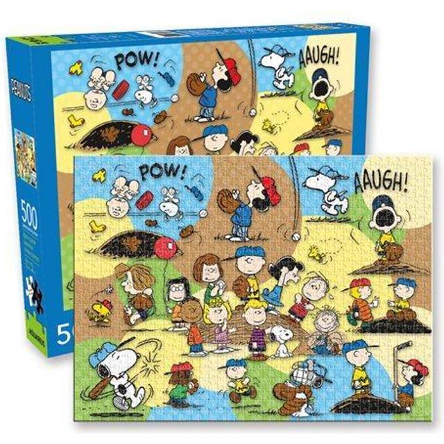 Peanuts Baseball 500 Piece Jigsaw Puzzle