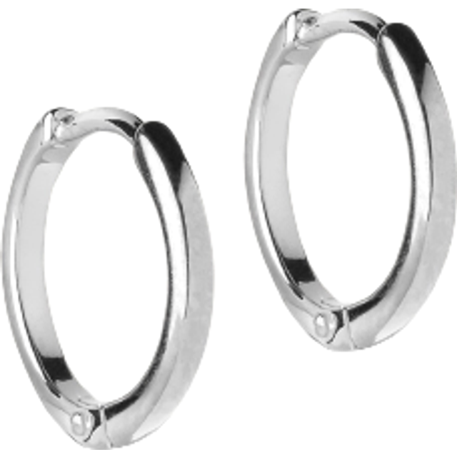 Classic Hoops 10mm - Silver Sterling 925 (Onesize)