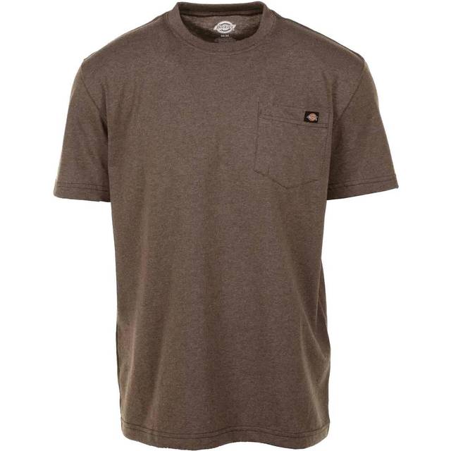 Dickies Men's Heavyweight Crew Neck Short Sleeve Tee  Chocolate Brown  XX-Large