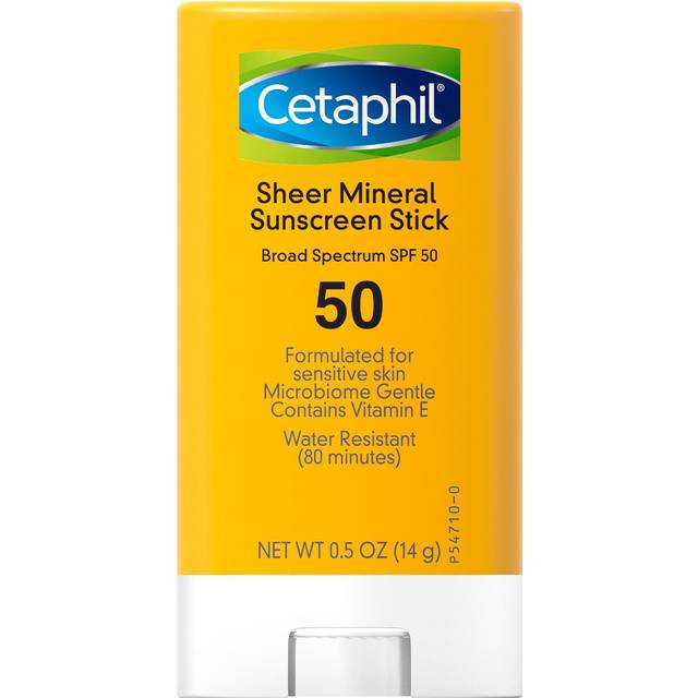 Cetaphil Sheer Mineral Sunscreen Stick SPF 50 0.5 oz