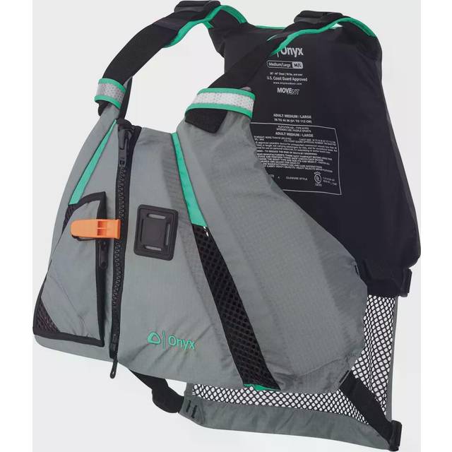ONYX MoveVent Dynamic Paddle Sports Life Vest, X-Small/Small, Aqua