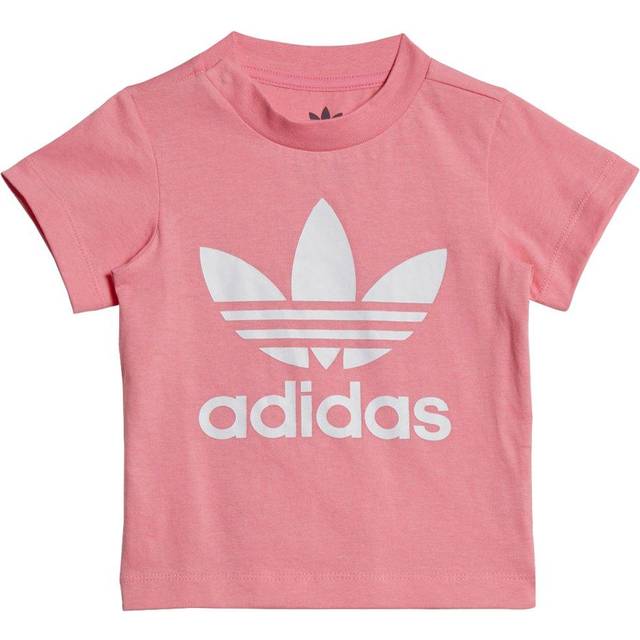 adidas Kids Trefoil T-Shirt in Pink