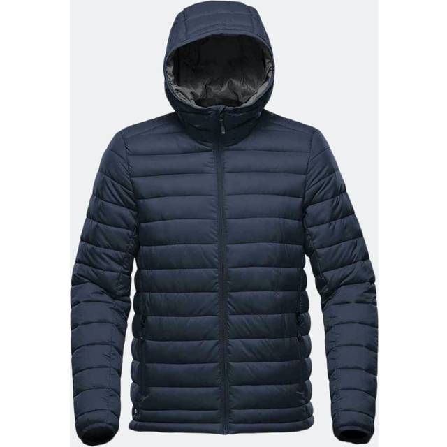 (3XL, Navy/Graphite Grey) Stormtech Mens Stavanger Thermal Padded Jacket