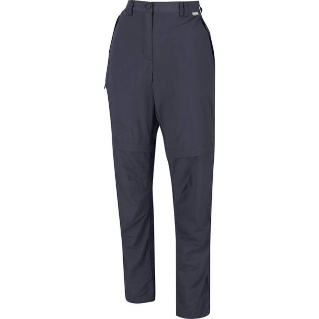 Regatta Womens Chaska Zip Off Durable Walking Trousers 16 - Waist 33' (84cm), Inside Leg 33'