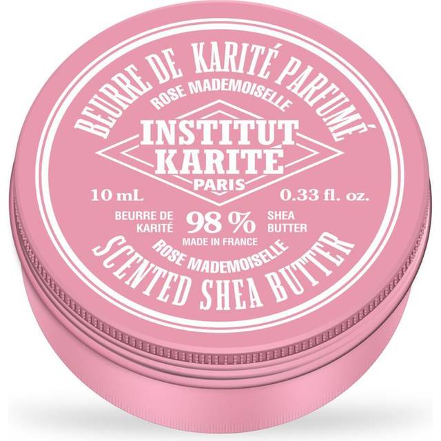 Institut Karite Paris Rose Mademoiselle Face, Body Hair Scented Shea Butter 10ml