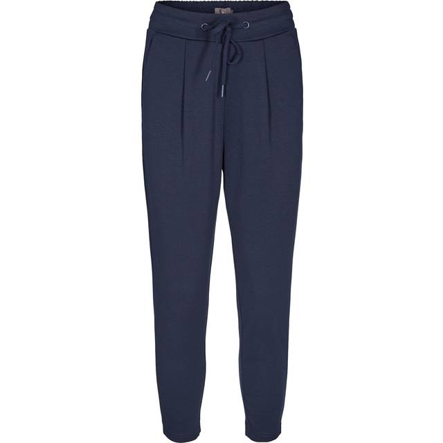 Women's crop Trousers Ichi Kate - Bleu - XL
