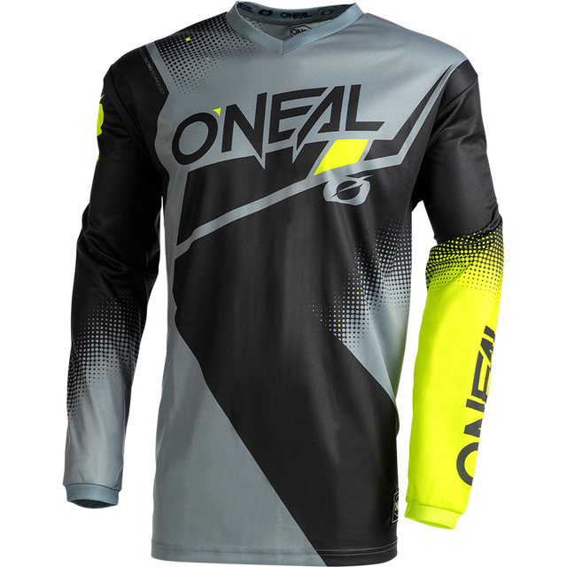 Oneal Element Racewear V.22 Motocross Jersey, red-yellow, Size L