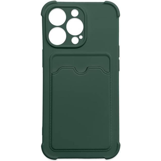 Card Armor Series iPhone 13 Mini Silikonskal - Röd